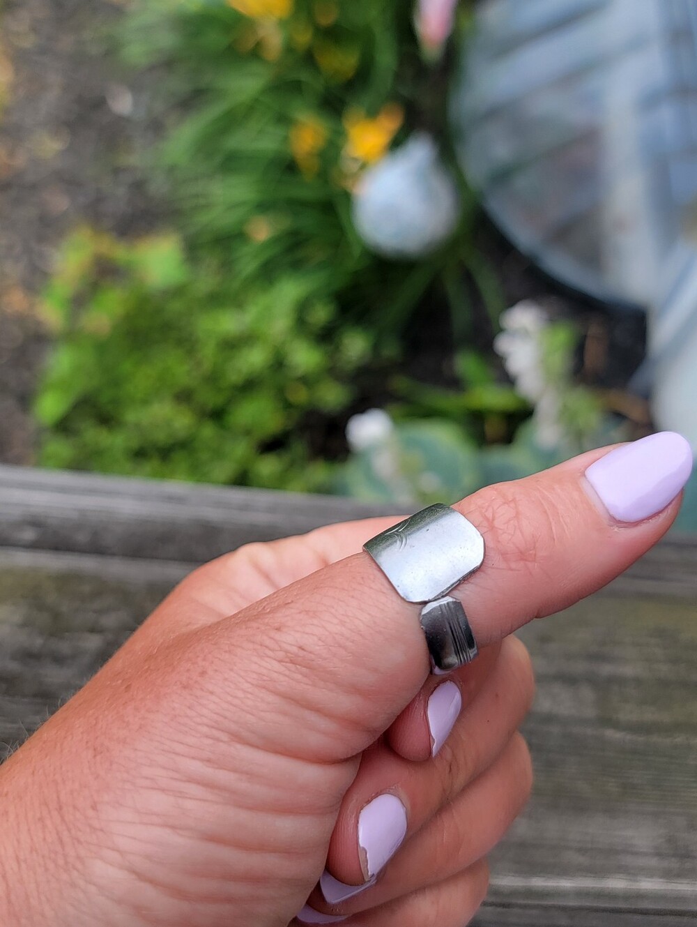 8.5 Butterfly SPOON RING